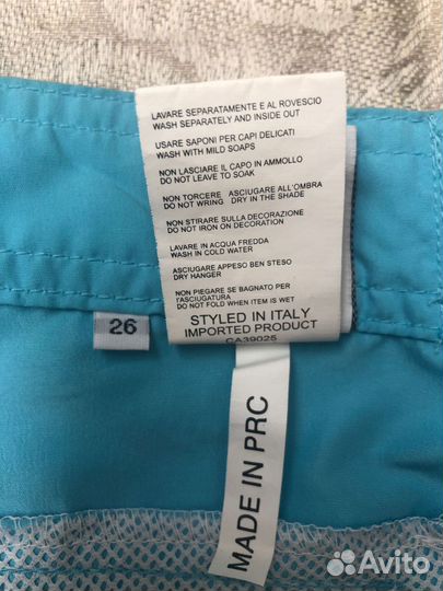 Шорты спортивные, Италия