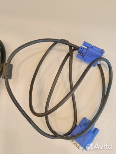 Провода и переходник VGA, DVI для монитора