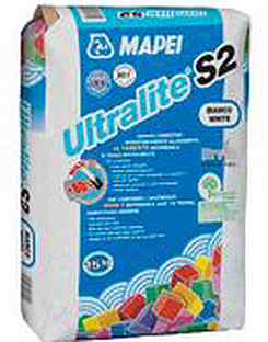 Mapei Ultralite S2 серый клей для плитки (15кг)