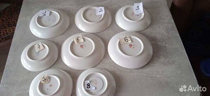 Блюдца СССР винтаж