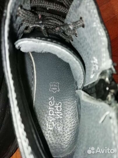 Ботинки кожа кеды 37р