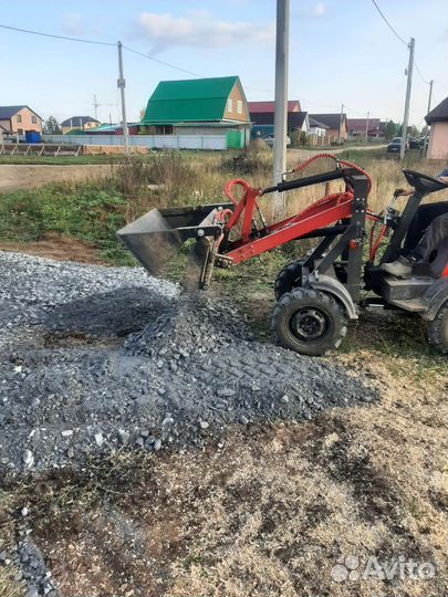 Услуги мини погрузчика