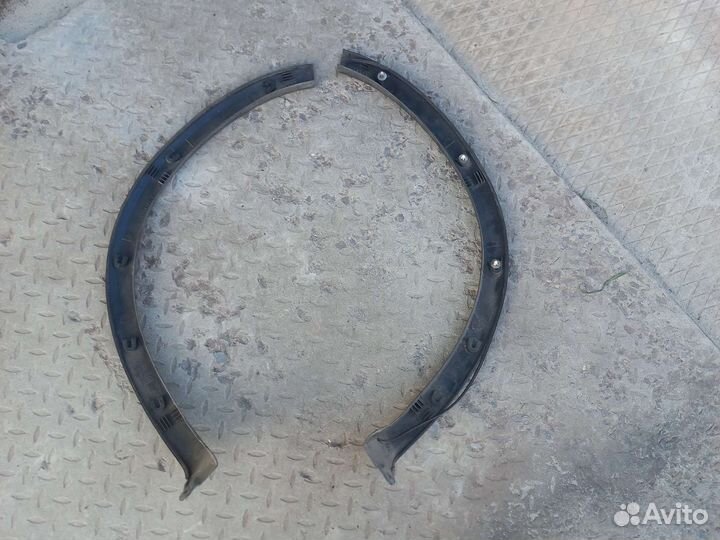 Suzuki Ignis 2 накладки-расширители задних крыльев