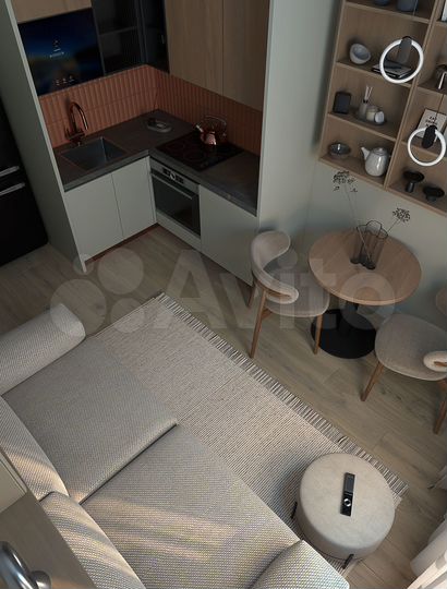 Квартира-студия, 24,3 м², 13/22 эт.