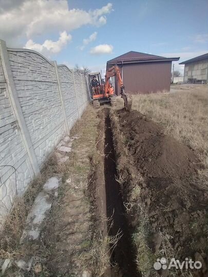 Услуги мини экскаватора