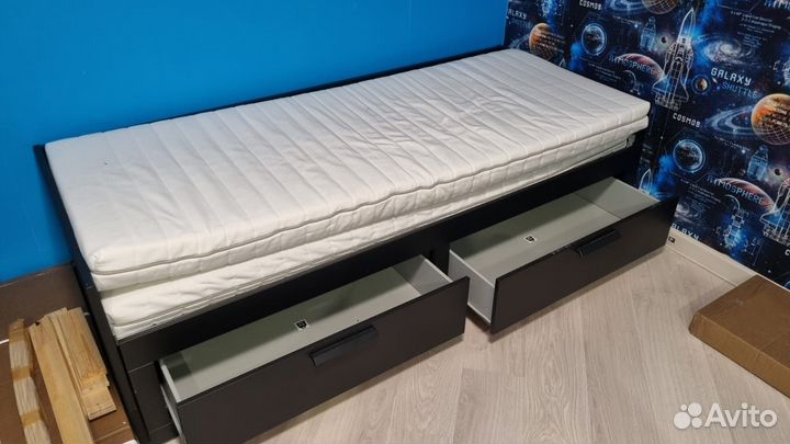 Детская кровать IKEA раздвижная бримнэс