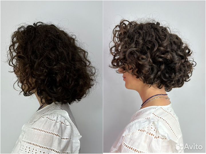 Стрижка кудрявых и волнистых волос