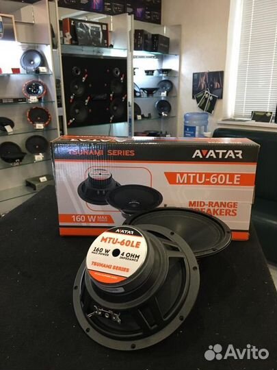 Динамики Avatar MTU-60LE С установкой
