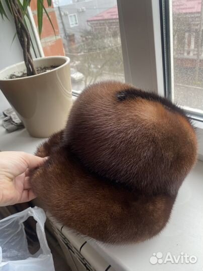 Шапка норковая женская