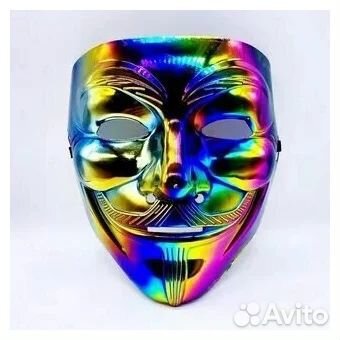 Маска Vendetta (Гая Фокса Анонимуса) оптом