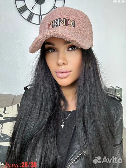 Бейсболка утеплённая