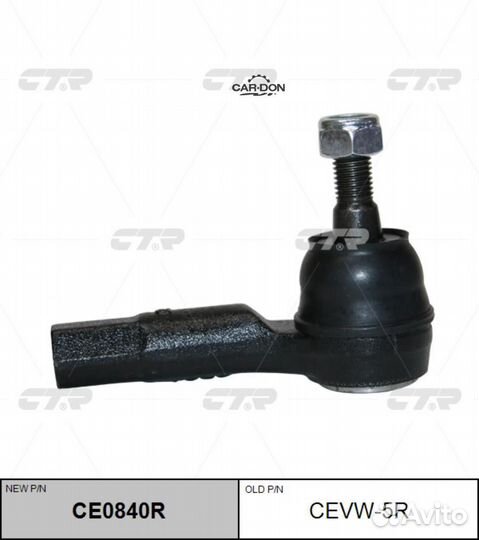 CTR cevw-5R Наконечник рулевой тяги audi A3 hatchb