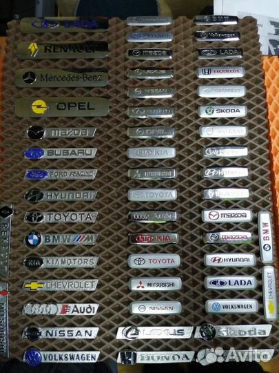 Автоковры Eva премиум 3D с бортами комплект