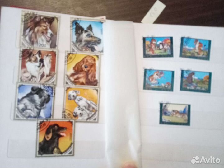 Альбом марок животных