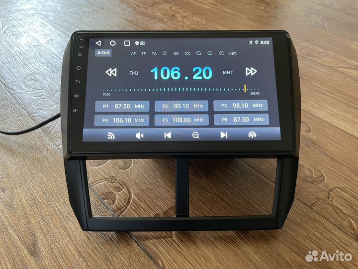 Магнитола 2 din android на Subaru Forester SH