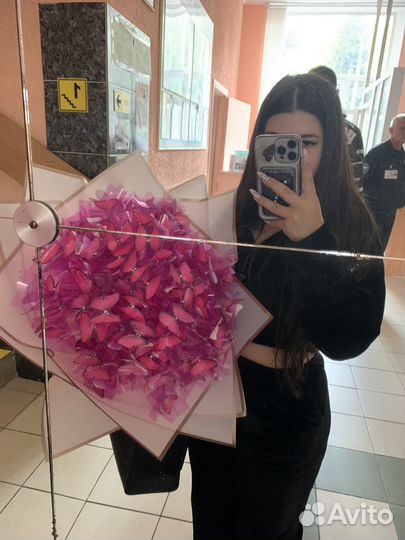 Букет из бабочек