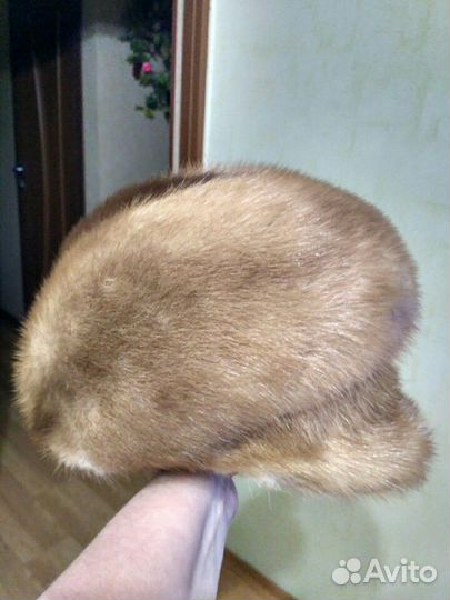 Берет норковый
