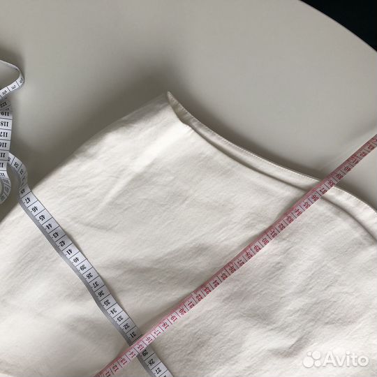 Комплект топ XS S лен юбка S lime новая