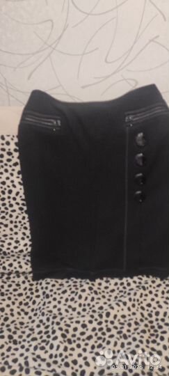 Юбка теплая драп 48-50р