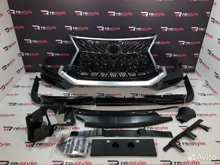 Обвес Lexus LX570 / LX450d TRD Superior Черный