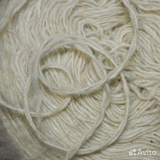 Пряжа шерсть ангоровых коз + пух