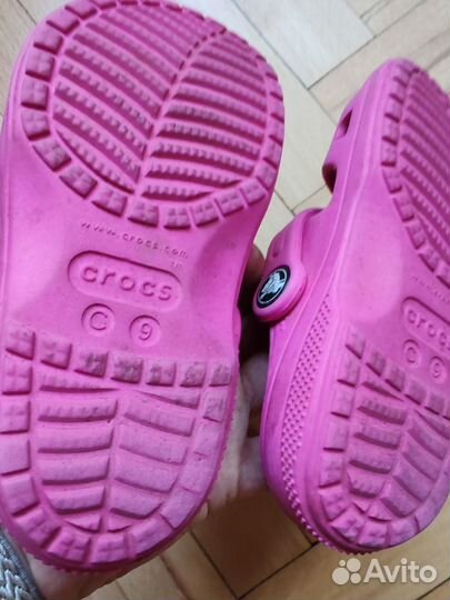 Сандалии crocs для девочки С9