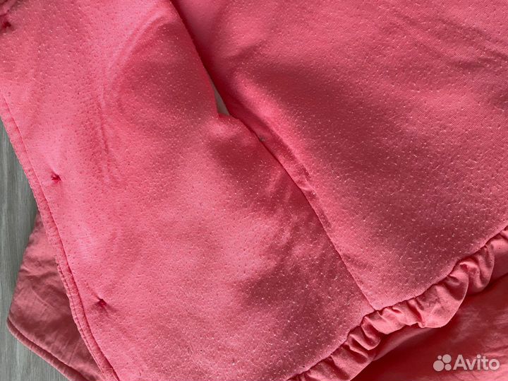 Демисезонный костюм куртка+штаны на девочку 62-68