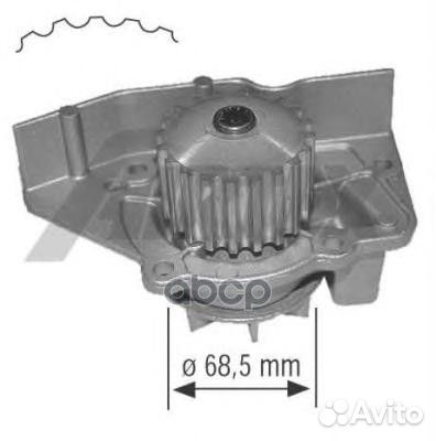 Помпа водяная peugeot 605 2 0 citroen XM 1361