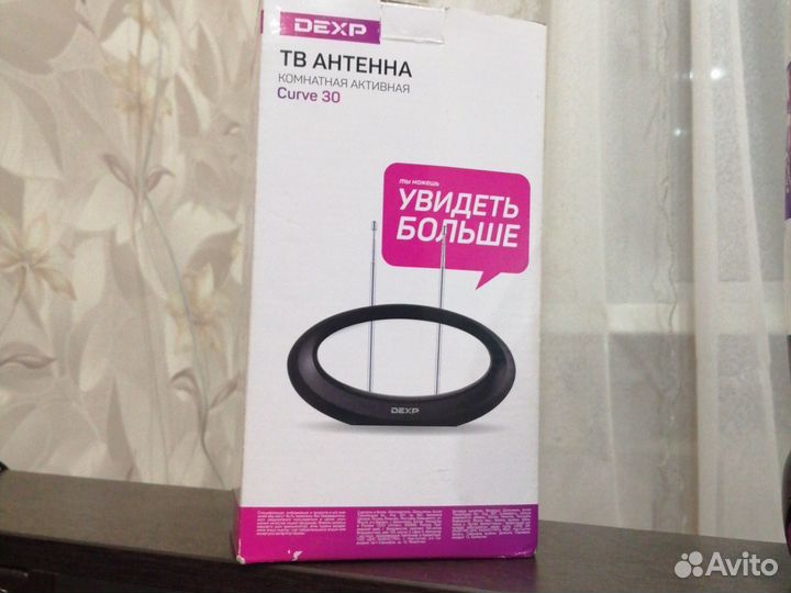 Комнатная тв антенна dexp