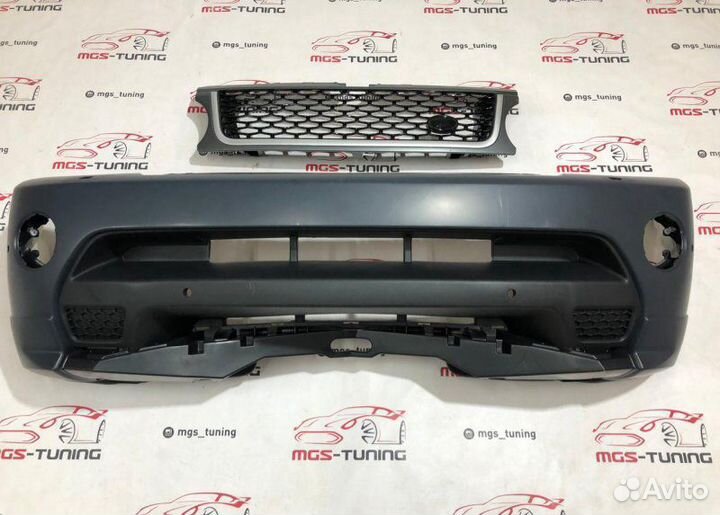 Бампер с решеткой AB Range Rover Sport 05-13