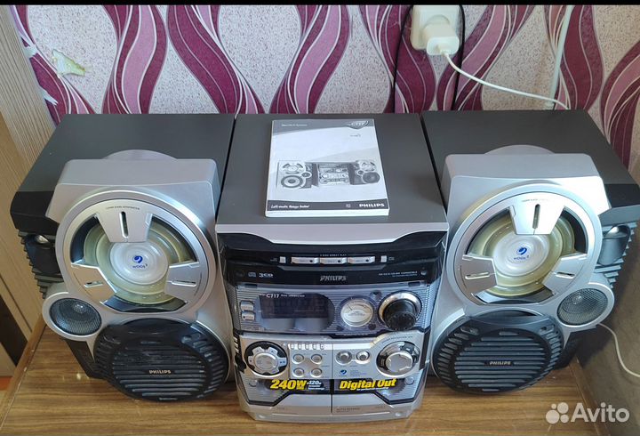 Музыкальный центр philips fw