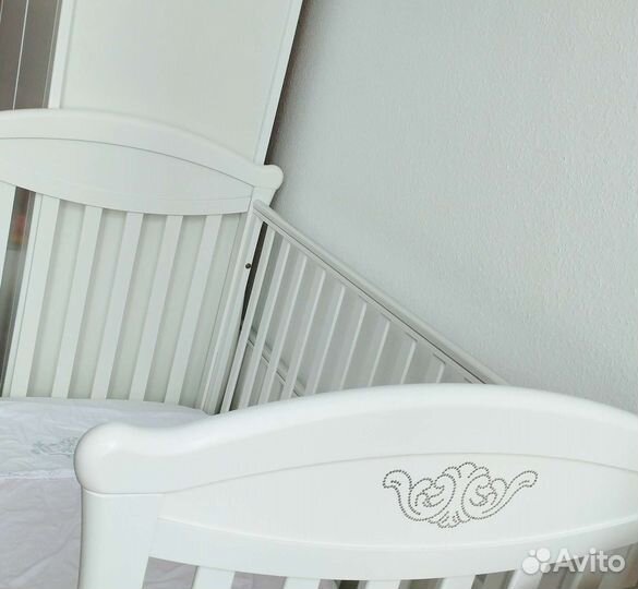 Итальянская кроватка Fiorellino 120*60 см