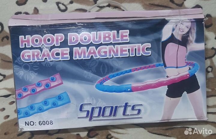 Обруч масажный с магнитами