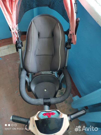 Коляска велосипед детский