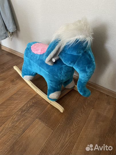 Детская качалка слоник