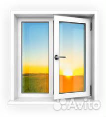 Окно пластиковое 673*1400мм