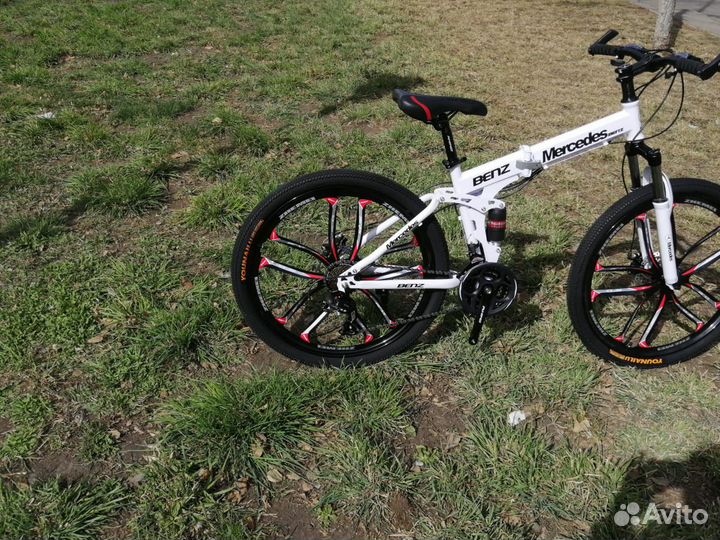 Велосипед на литых дисках