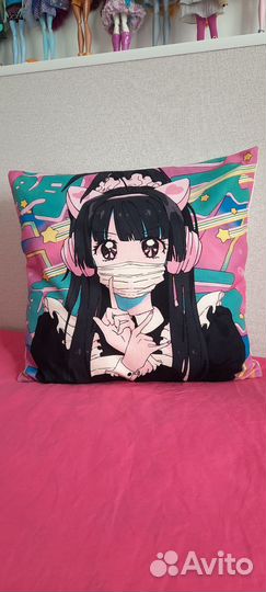 Наволочки на подушки аниме