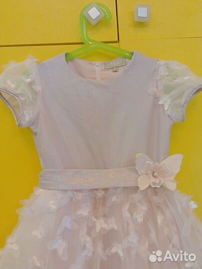 Детское нарядное платье 122