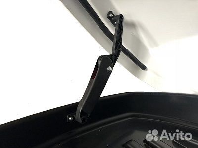 Бокс багажный ED Магнум 580 черный карбон