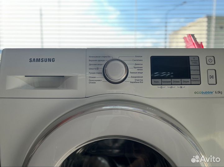 Стиральная машина samsung eco bubble 6 кг