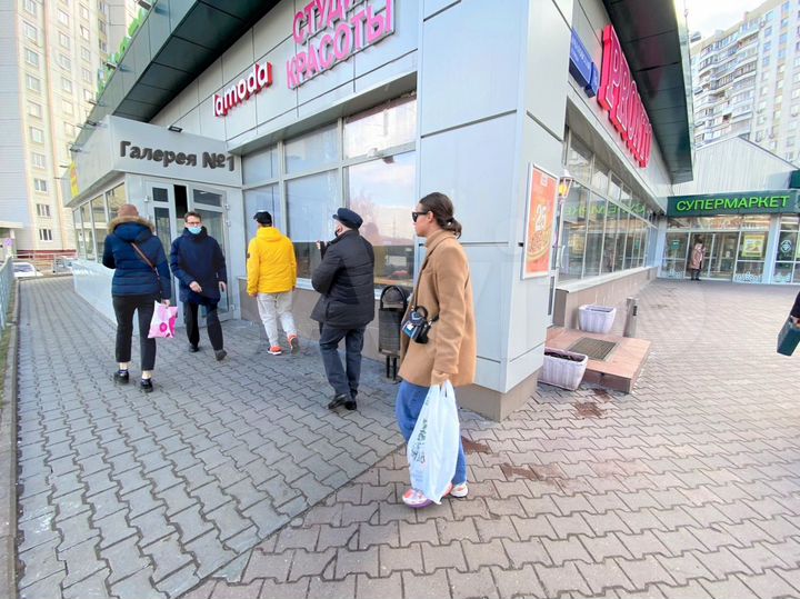 Аренда помещений в торговой галерее 4, 10 и 70м²