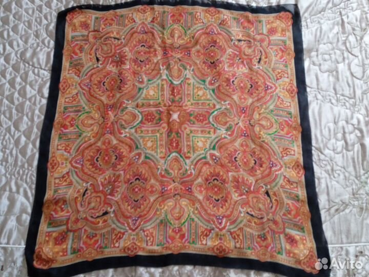 Шёлковый платок, 80*85 см