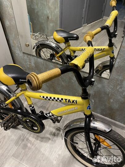 Детский велосипед novatrack taxi 16