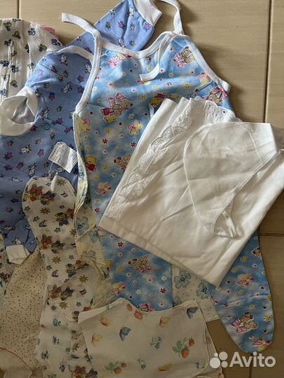 Пеленки ползунки одеяло новое пакетом