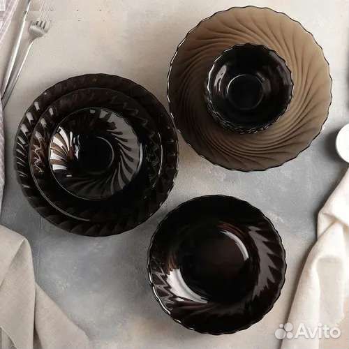 Набор посуды столовой 45 предметов на 6 персон