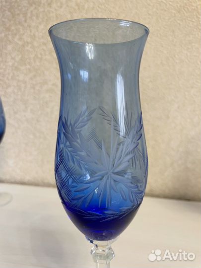 Фужеры хрустальные СССР