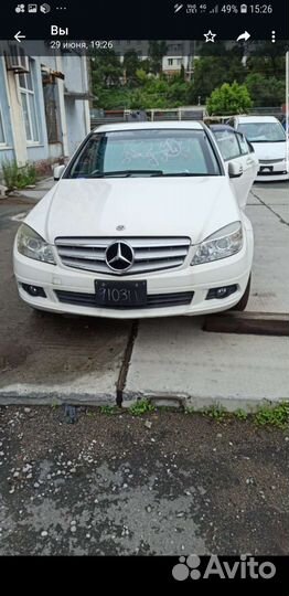 Mercedes w204 в разборе