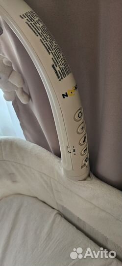 Детская кроватка люлька с маятником