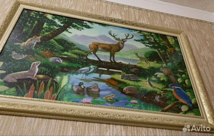 Картина алмазная мозайка 5D